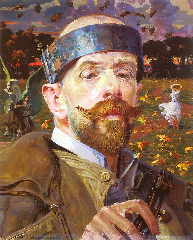 Autoportret (z tryptyku)